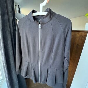 NEW Poplin Zip Up Jacket